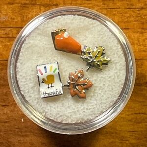 Thanksgiving Themed Origami Owl charm set